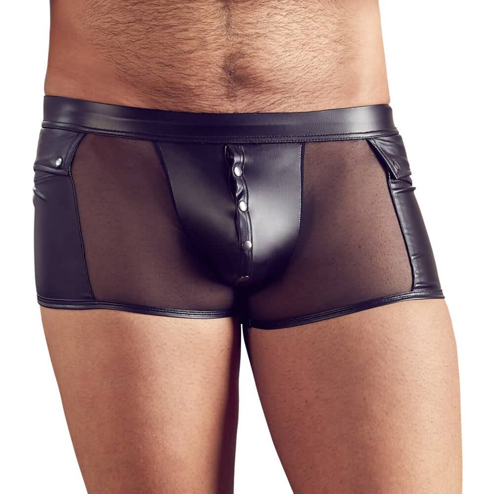Korte Boksershorts Med Trykknapper   S fra Nek