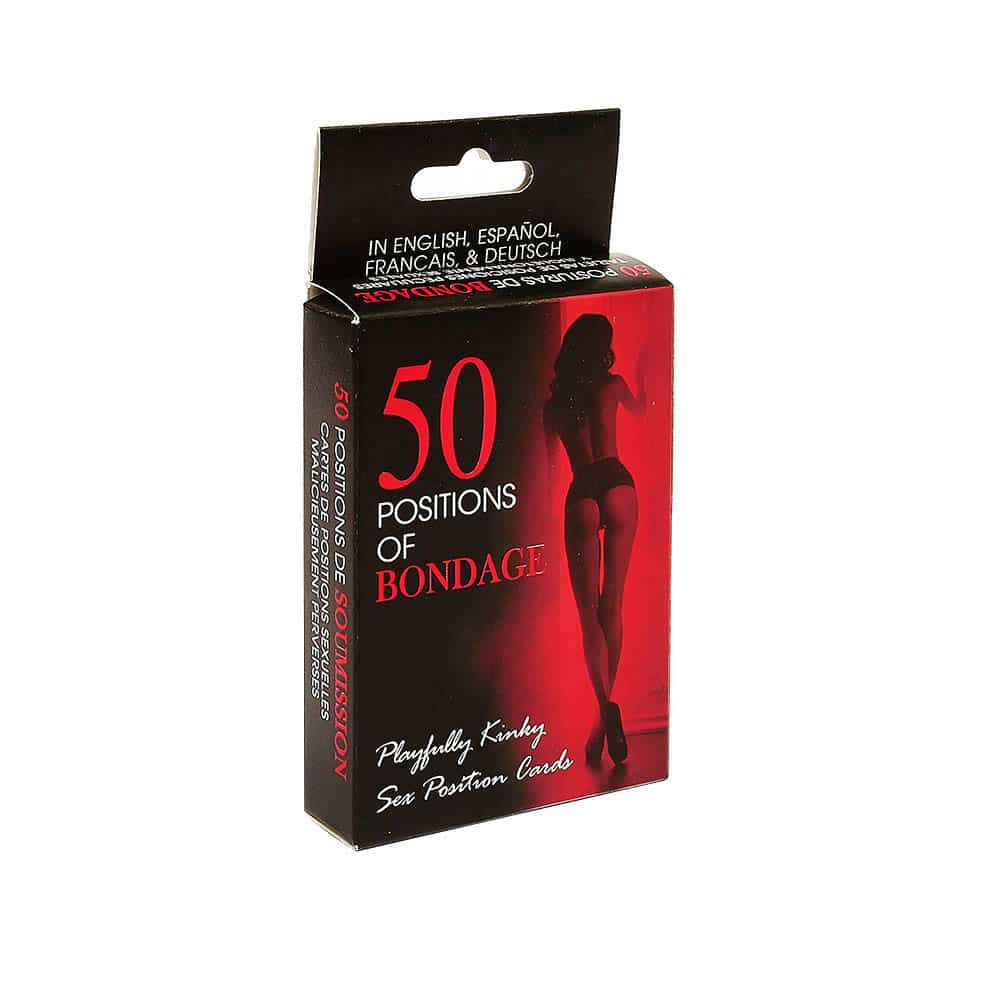 50 Positions Of Bondage Erotisk Kortspil fra Creative Conceptions