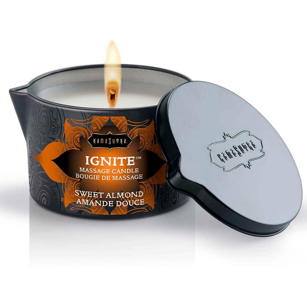 Ignite Massagelys Sweet Almond fra Kama Sutra