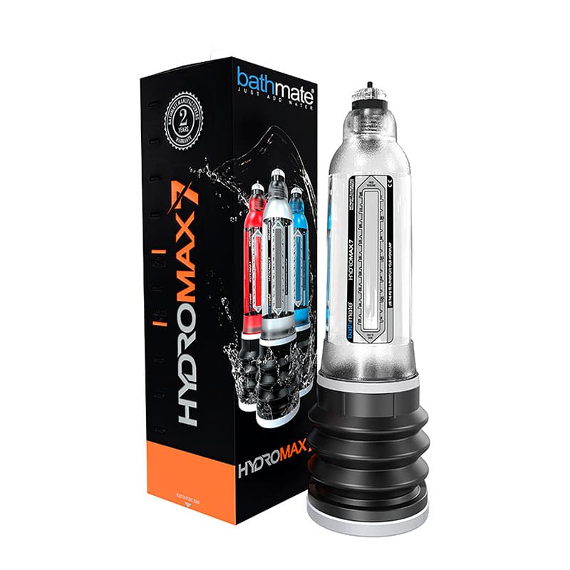 Hydromax 7 Penispumpe   Transparent fra Bathmate