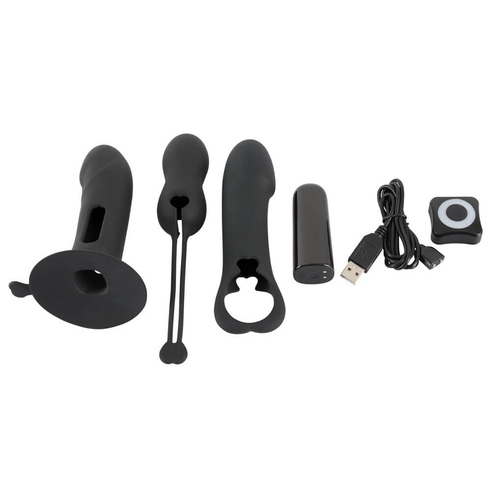 Vibrator Sæt Sort fra Black Velvets