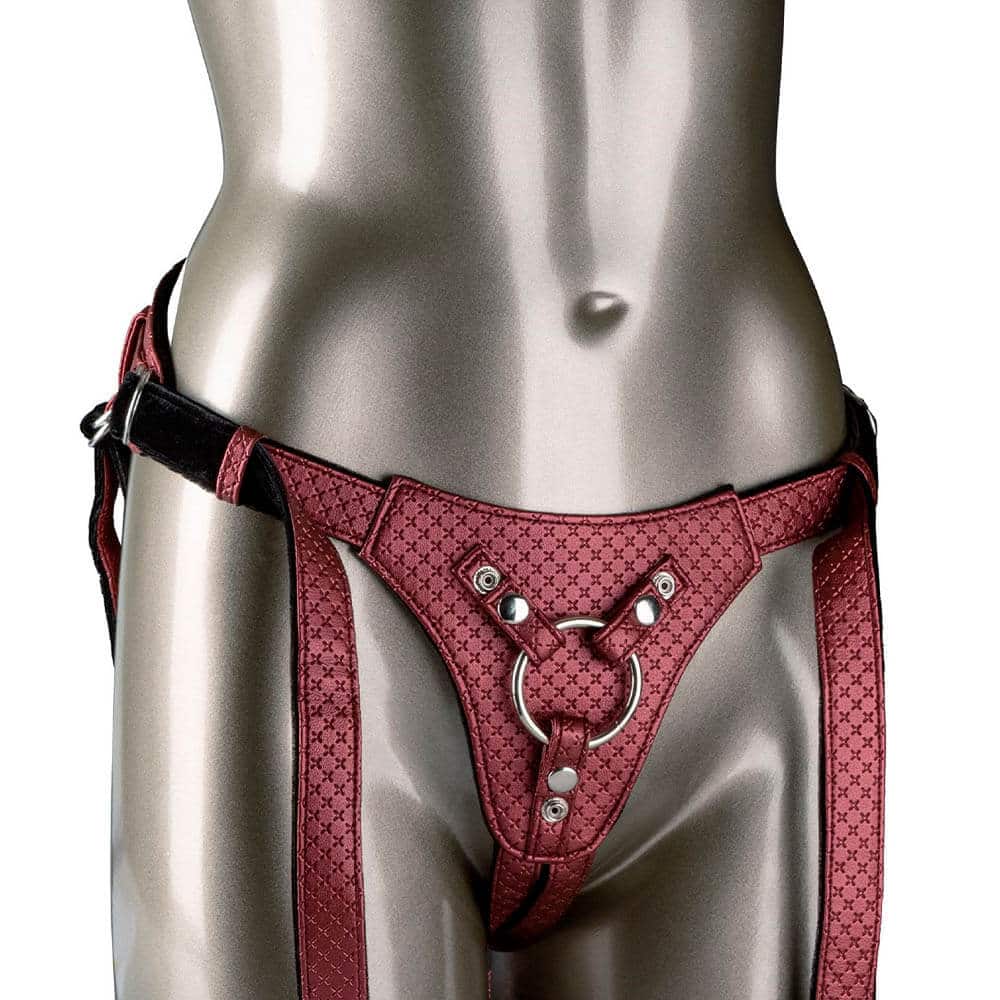 Strap On Harness "the Regal Queen" Rød fra Calexotics
