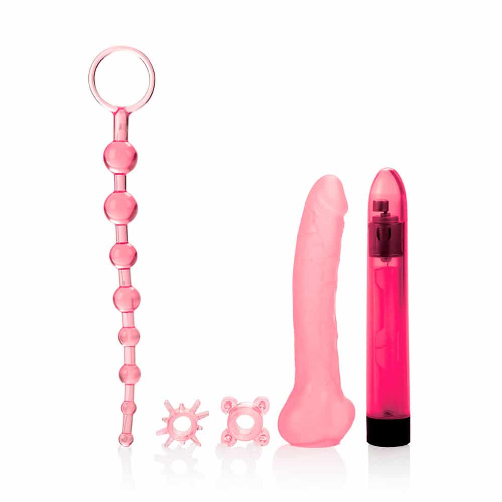 Starter Lovers Kit Lyserød fra Calexotics