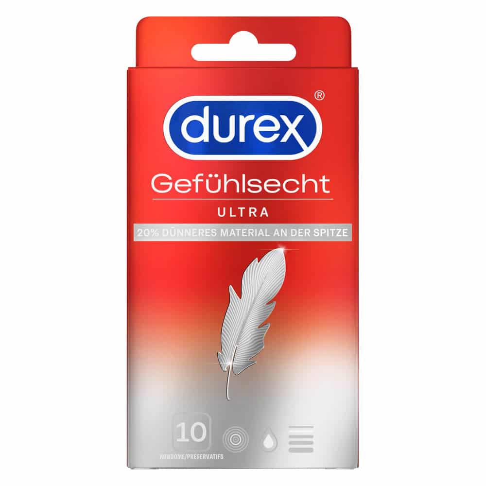 Feel Ultra Tynde Kondomer 10 Stk fra Durex