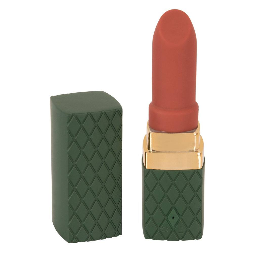 Luxurious Lipstick Vibrator Grøn fra Emerald Love
