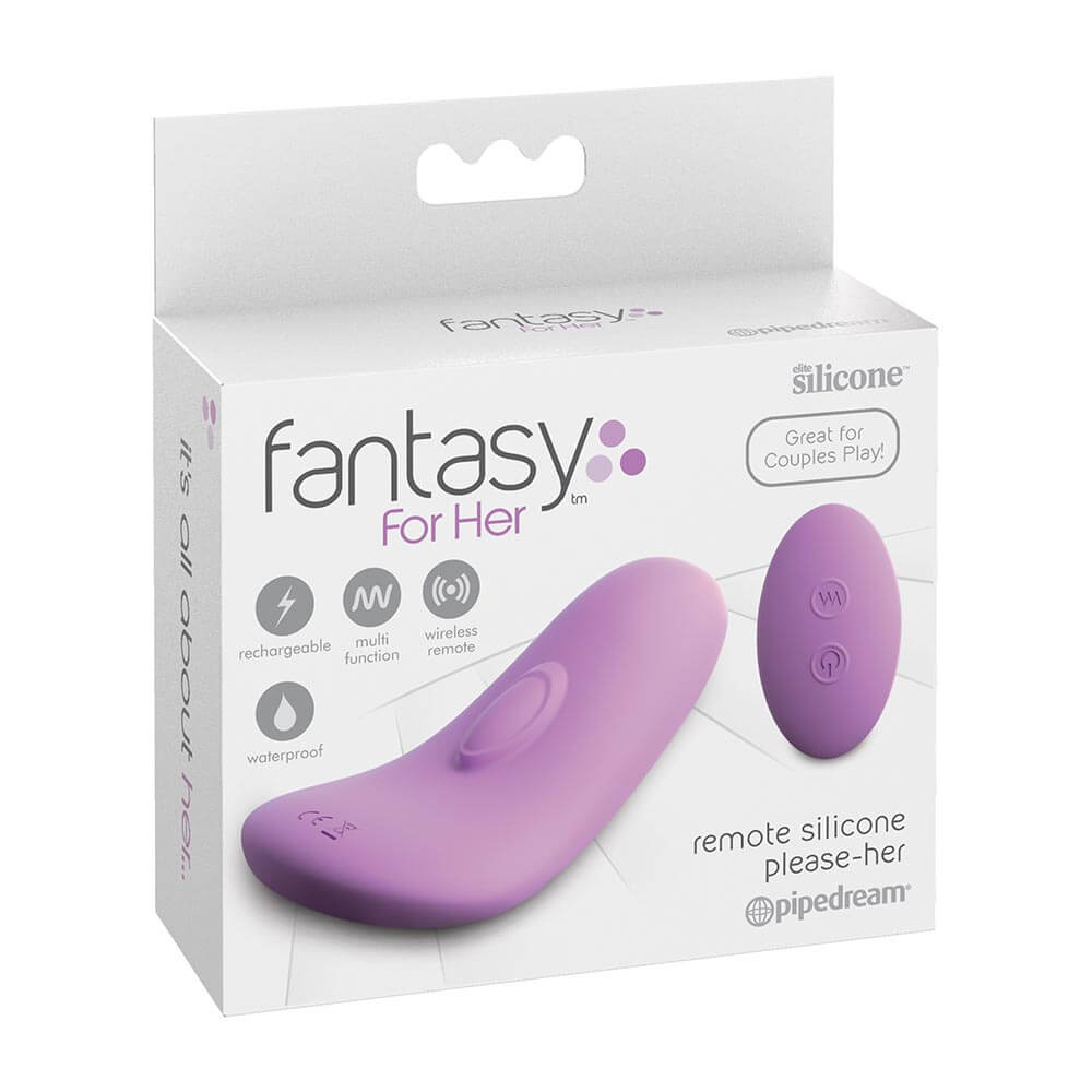 Please Her  Klitorisvibrator Fjernbetjent fra Fantasy For Her