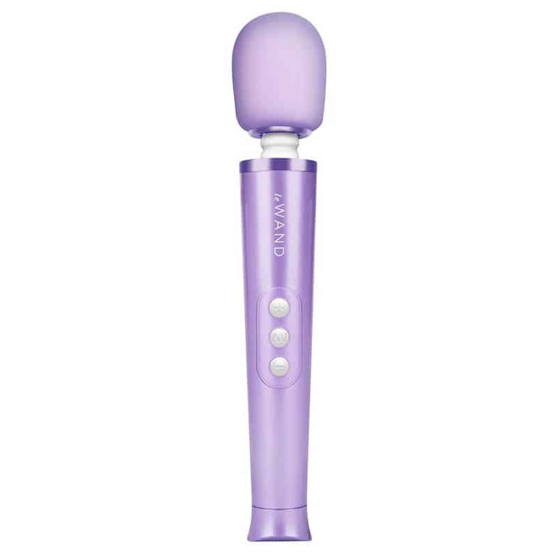 Petite Luksus Magic Wand Vibrator   Violet fra Le Wand