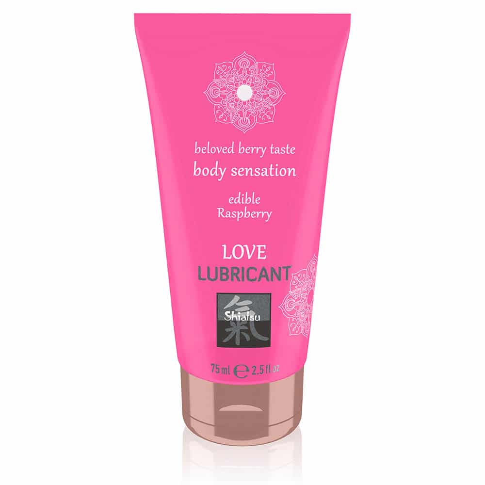 Hot Shiatsu Glidecreme Hindbærsmag 75 Ml. fra Hot|shiatsu