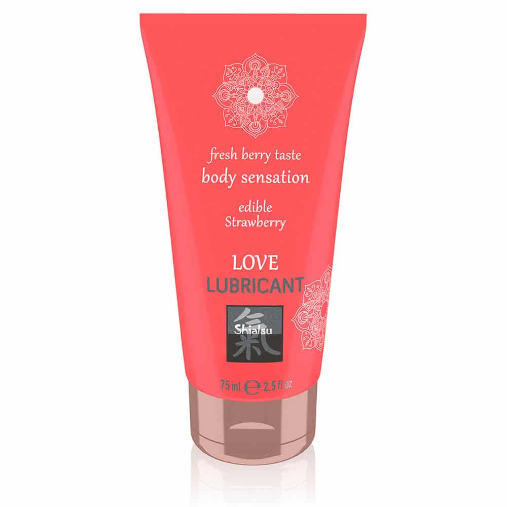 Hot Shiatsu Glidecreme Jordbærsmag 75 Ml. fra Hot|shiatsu