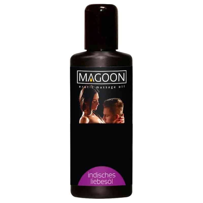 Erotisk Massageolie Indian Love   100 Ml. fra Magoon