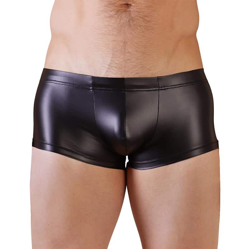 John Mat Wetlook Boksershorts Sort   S fra Nek