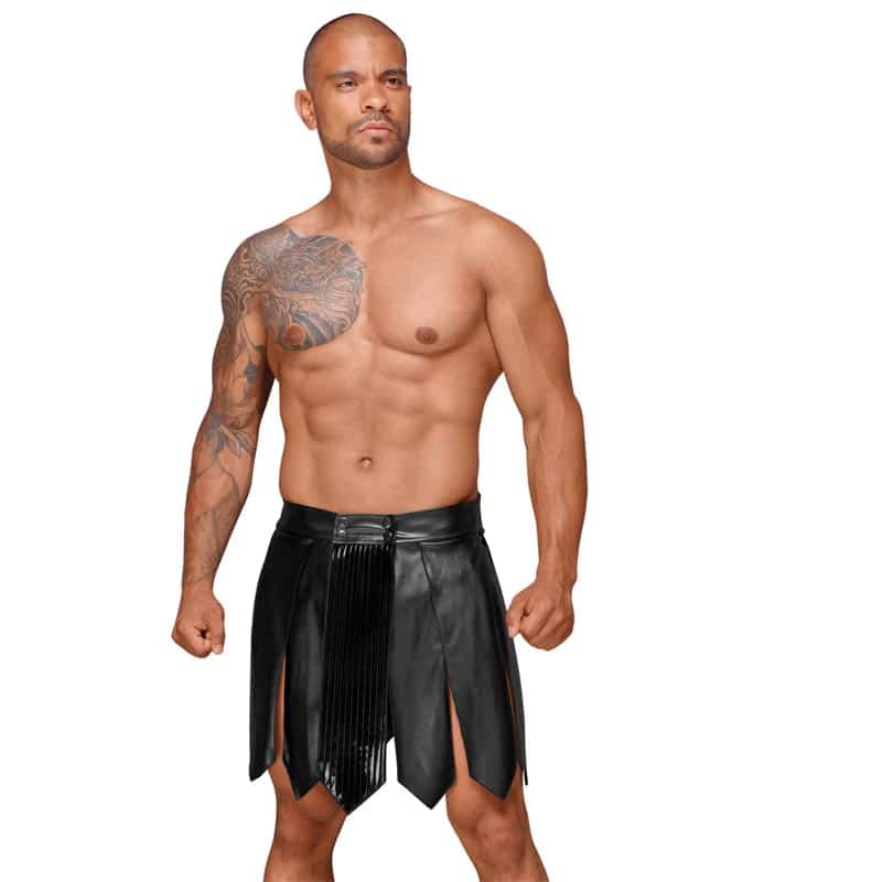 Felix Gladiatornederdel Sort   S fra Noir Handmade