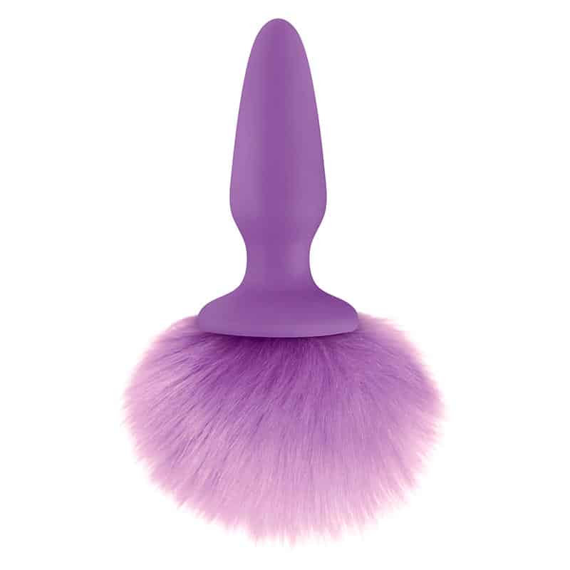 Ns Novelties Bunny Tails Buttplug   Lilla fra Nsnovelties