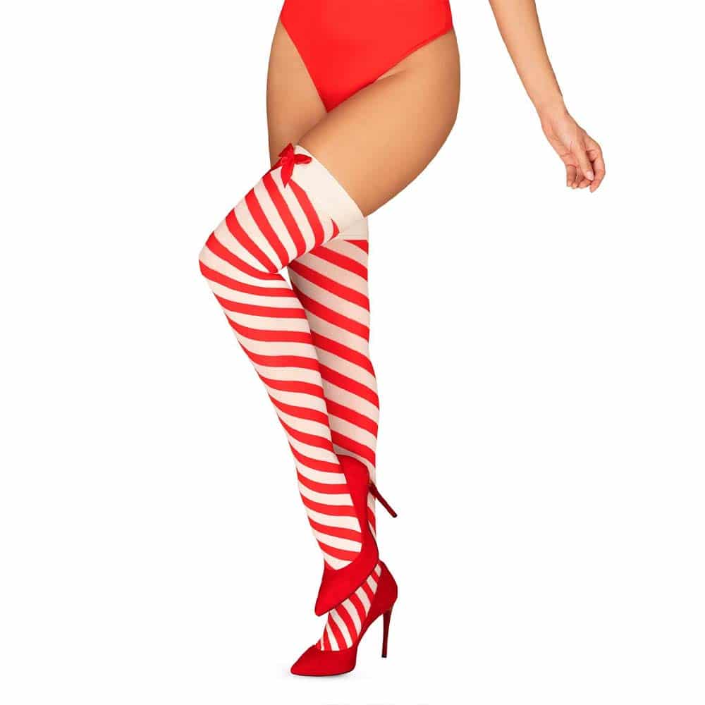 Kissmas Selvsiddende Julestrømper   S M fra Obsessive