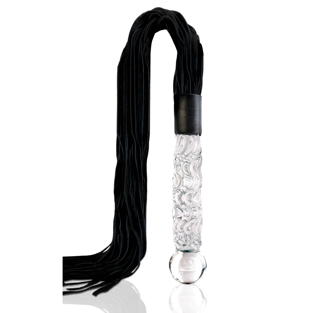 No. 38 Pisk Med Glas Dildo Håndtag fra Icicles