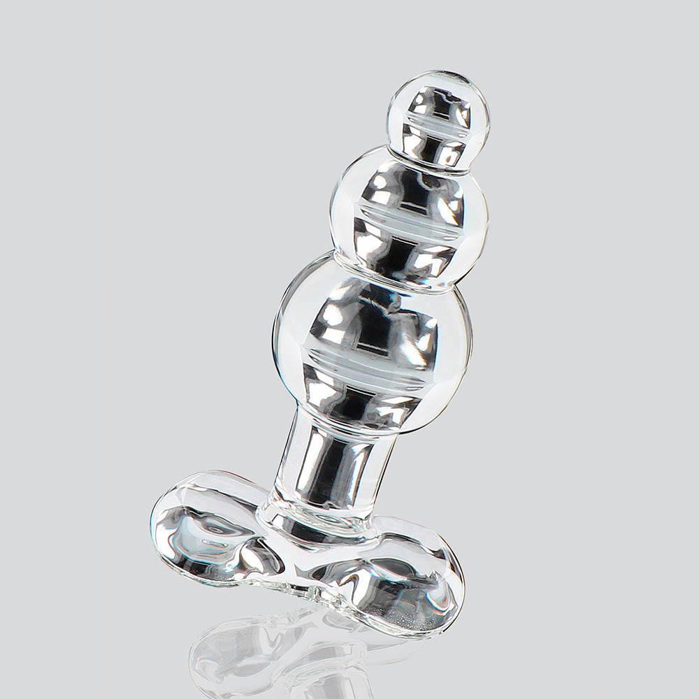 Glas Worxx Crystal Jewel Glas Anal Plug fra Glass Worxx