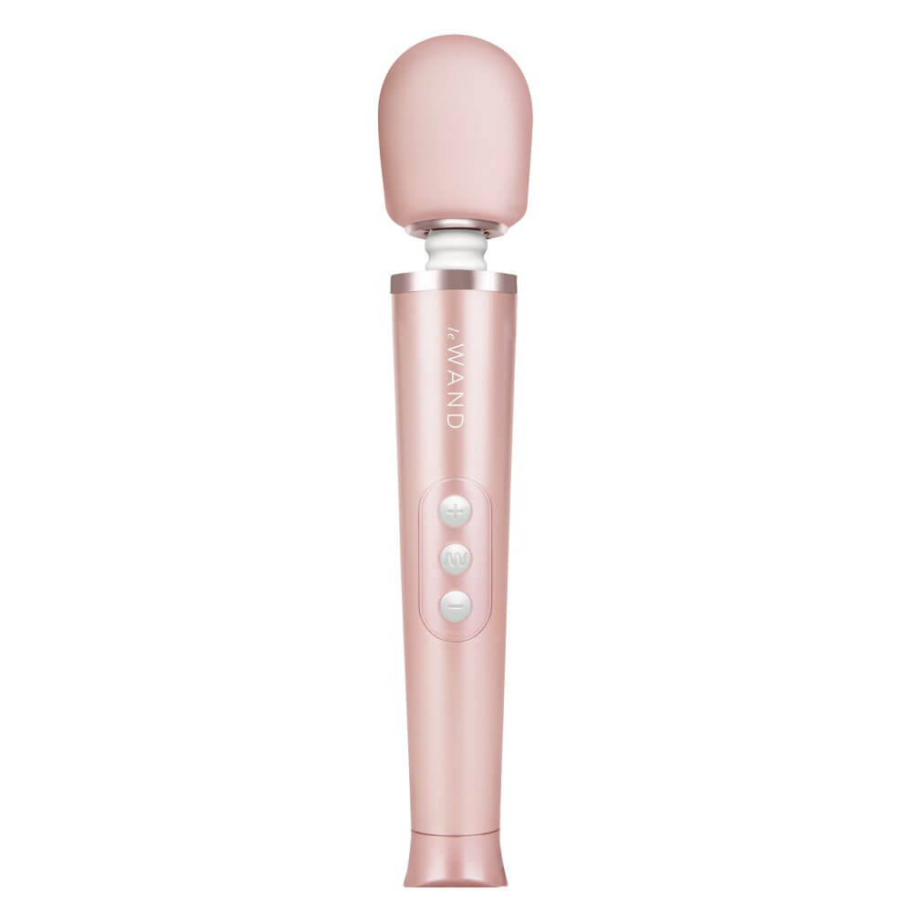 Petite Luksus Magic Wand Vibrator   Rosegold fra Le Wand