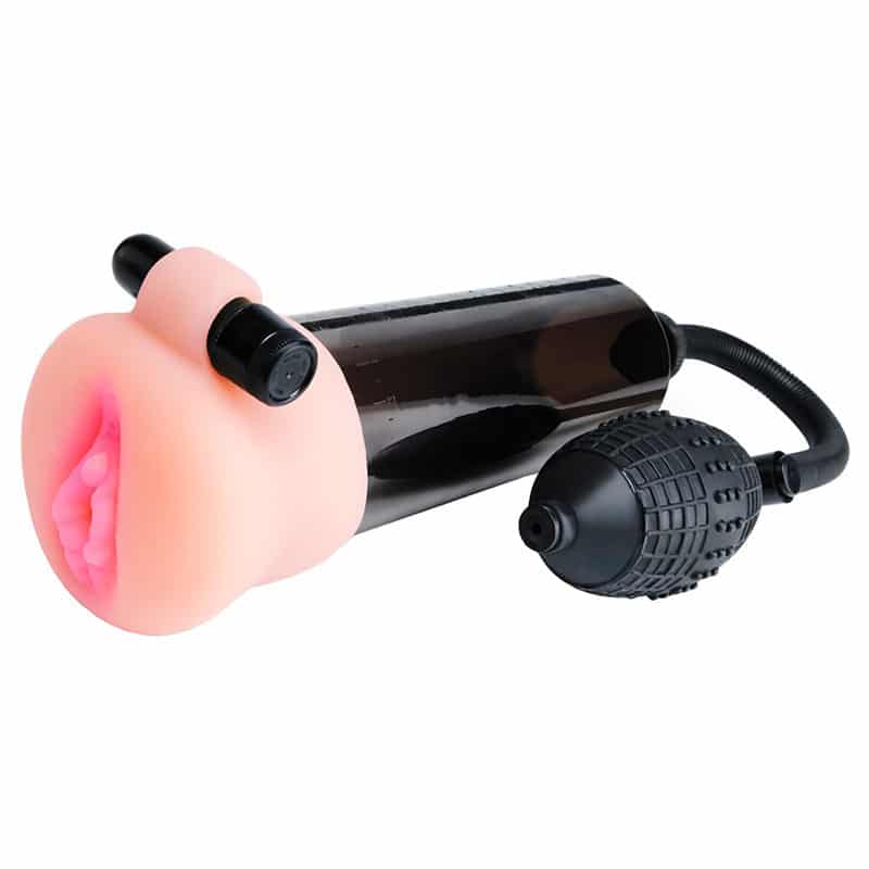 Pump Worx Masturbator & Penispumpe Sæt fra Pipedream