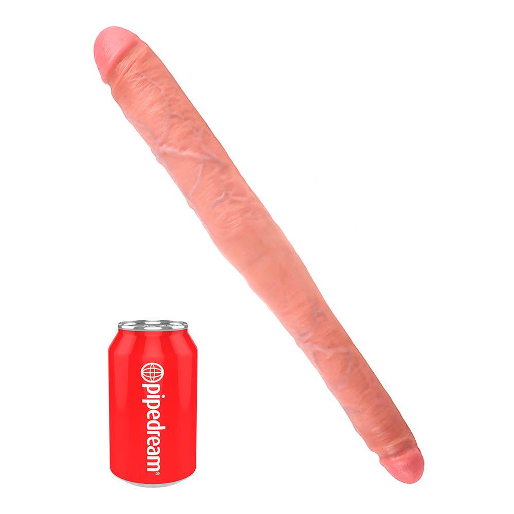 â® Tilspidset Dobbelt Dildo 41 Cm fra King Cock