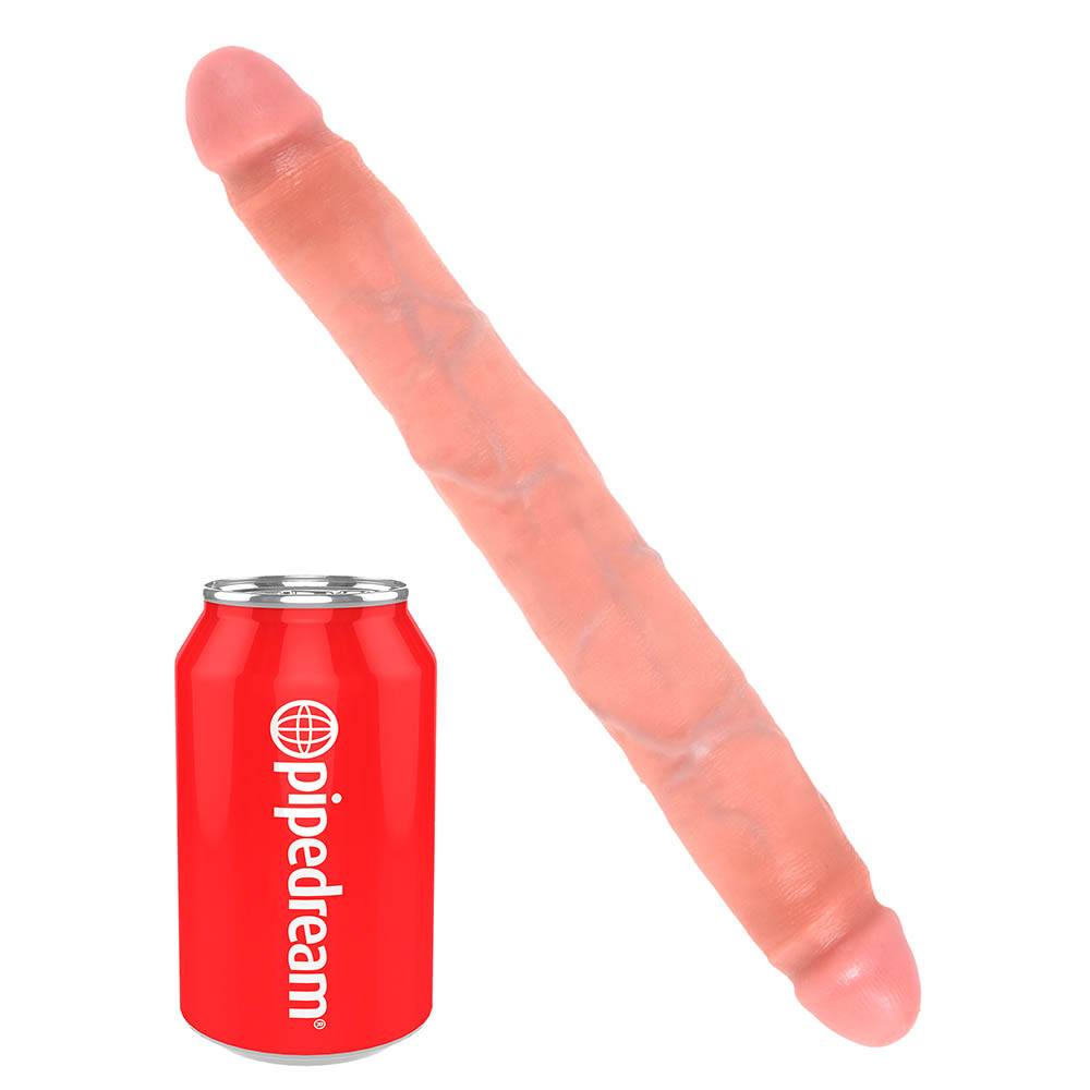 â® Slim Dobbelt Dildo 30 Cm fra King Cock