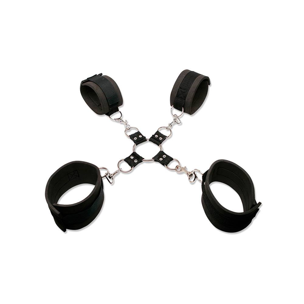 Extreme Hog Tie Kit   Sort fra Fetish Fantasy