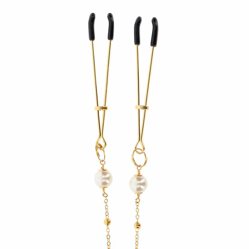 Brystklemme Pearl & Deluxe Kæde fra Taboom