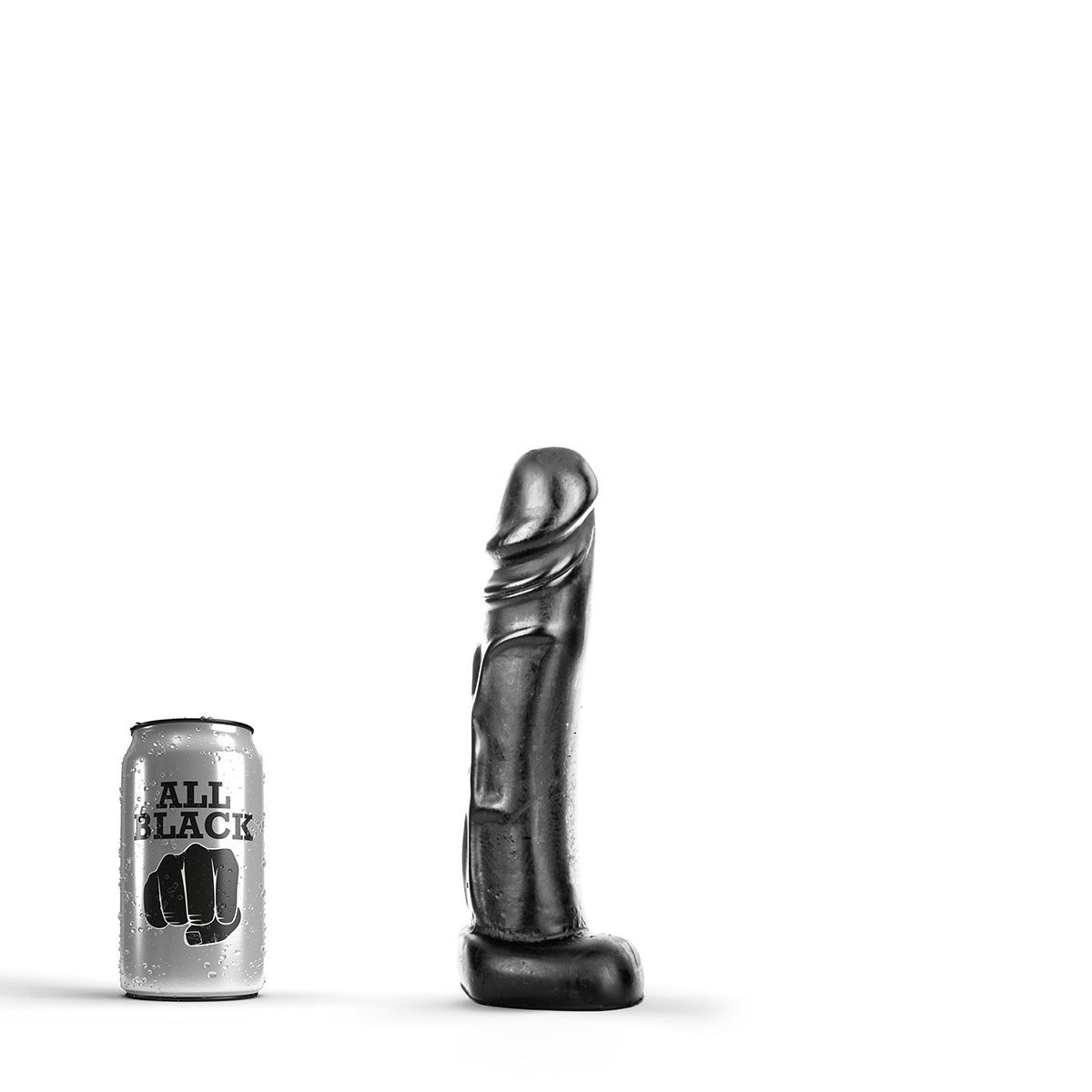 2   Realistisk Anal Dildo fra All Black