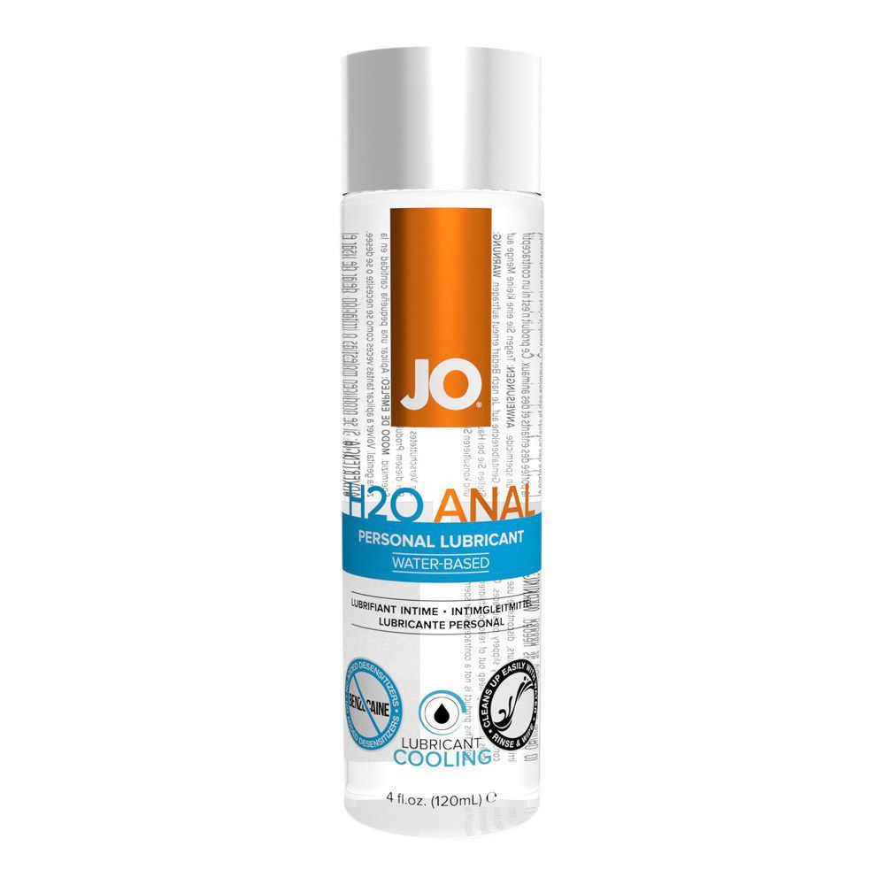 Anal H2o Vandbaseret Glidecreme   Cool   60ml fra System Jo